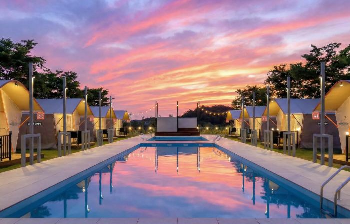 Daebudo Glamtop Luxury Glamping & Kids Swimming Pool Campsite