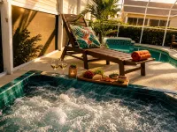Private Pool Oasis + Hot Tub ,Quiet Luxury in the Villages, Pet Friendly