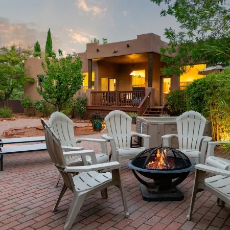 West Sedona 4Br Luxury Home on Private Half Acre w/ Hot Tub & Red Rock Mt Views!