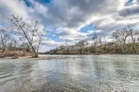 Upscale Riverfront Home w/ Beach & Fire Pit! - parking