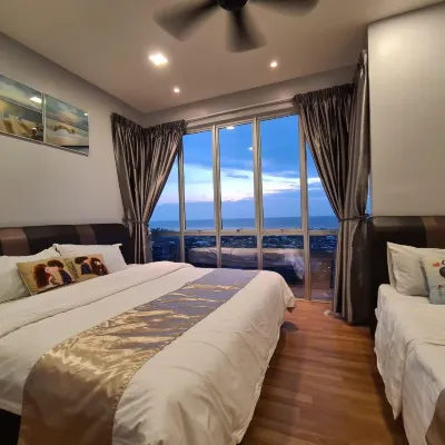 Sekinchan Guest Room 2R1B 4Pax with View Hotel berhampiran Tokong cina