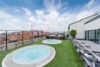 Hotel Barcelona Center - badewanne