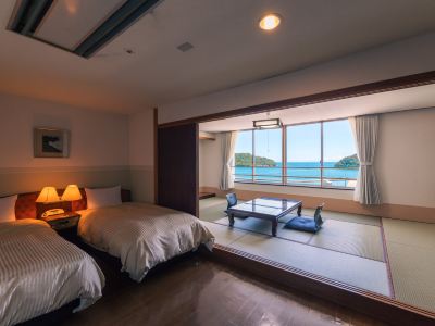 和洋式オーシャンビュールーム(浴室)(本館) 隠岐の島・美味しい海の宿 隠岐プラザホテルの写真