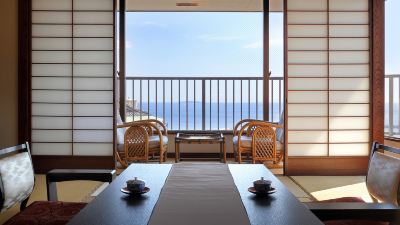 【漆宝閣】景観メゾネット (和室10畳＋ダイニングエリア)「金沢」[和室][喫煙] 熱海温泉　さくらや旅館の写真