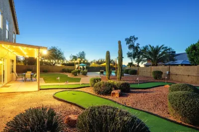 FREE POOL HEAT~Beach Volley Ball~Putting Greens~Park Adjacent~Basket Ball Court Hotels near The Wells Mobile Home Park