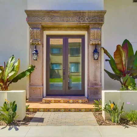 New Spanish Style Townhome Just Blocks to the Beach with Panoramic Ocean View