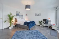 Das Penthouse - Jacuzzi - BBQ - Dachterrasse - Parkplatz - Panoramaausblick Hôtels à proximité de : Hochschule für Musik Karlsruhe