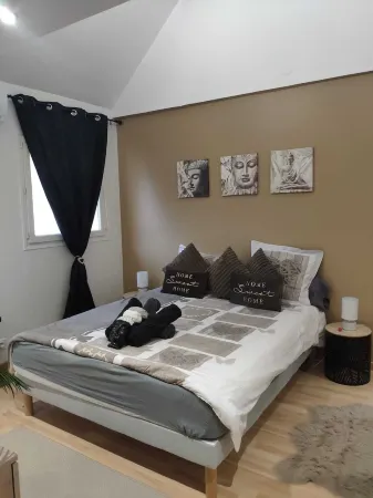 LE Namaste Charmante Maisonnette Climatisée de 45 m²