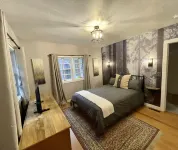 Your private luxury resort in town on trails. 5 private bedrooms, 3 full baths