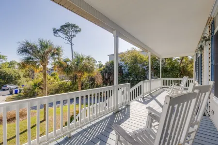 Fantasy Island Folly - Ocean View/Seclusion + Privacy - Just Steps To The Beach!
