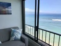 Relaxing oceanfront studio on the beach