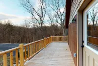 Cozy Log Cabin in the Heart of Smoke Hole Canyon Overlooking South Branch River.