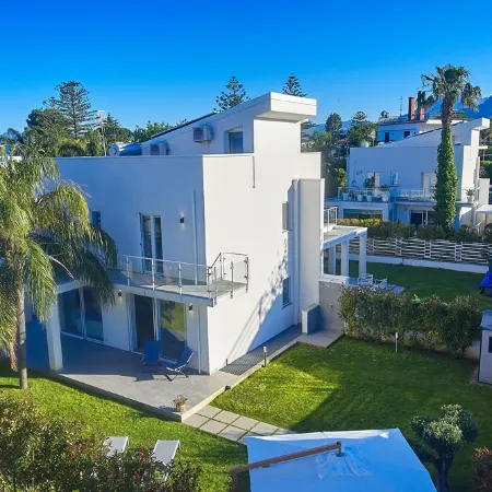 New elegant Villa EMANUELE in Mondello Beach