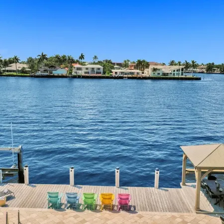 Views-Views-Views!  Intracoastal Waterfront Property Walking distance to Beach