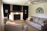 Peaceful 3-Bedroom Countryside Home Near Mohican with Fireplace, & Patio