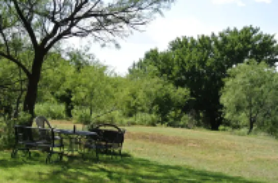 Rustic cabin on the Texas Red River