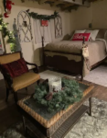 Carriage House Villa and gardens in downtown historic Lexington SC Hotels in Lexington