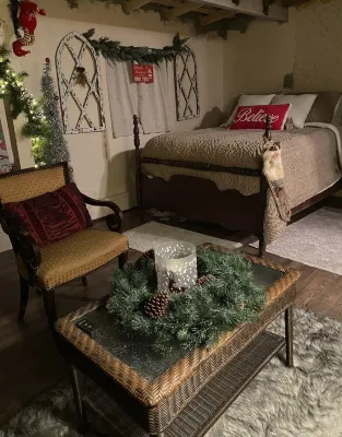 Carriage House Villa and gardens in downtown historic Lexington SC