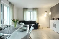 Modern Wohnen mit Smarttv, Parkplatz und Küche