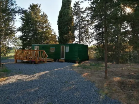 MOBIL HOME 27 M2 + TERRACE 4 to 6 pers. in private property