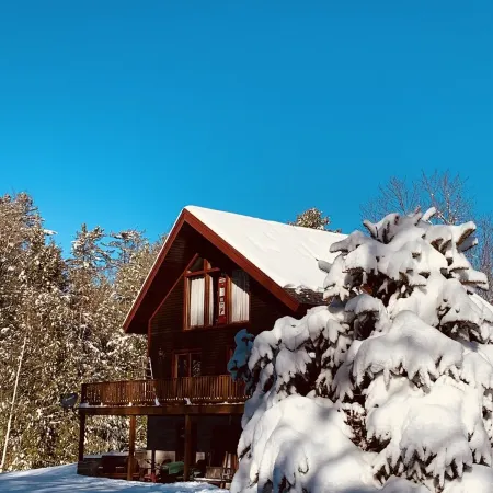 Warm Secluded Adirondack Chalet with Game Room and Bar/Lounge
