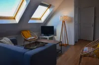 Wimereux: Beautiful bright 3-bedroom apartment with sea view