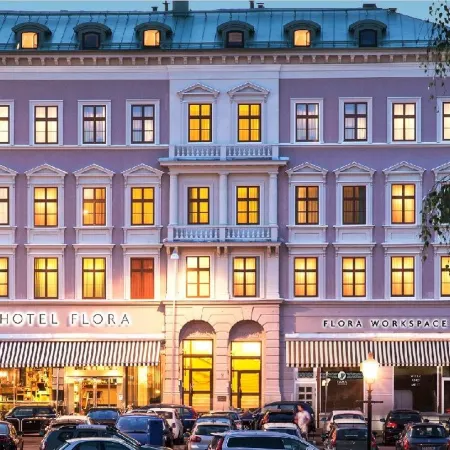 Hotel Flora Отели рядом с достопримечательностью «Парк Слоттскоген»