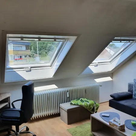 Private accommodation in a 2 BR. Dachgeschoßwohnung. For 2 max. 3 Pers.