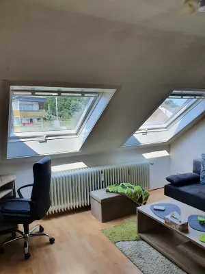 Private accommodation in a 2 BR. Dachgeschoßwohnung. For 2 max. 3 Pers.