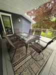Water views from every window, covered porch & private deck, 7 min walk to beach