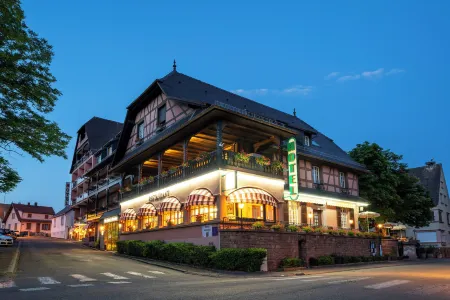 Hotel Munsch Restaurant & Wellness, Colmar Nord - Haut-Koenigsbourg Отели в г. Ла Вансель