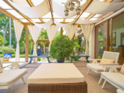 Beach Villa in El Portillo Sleeps 12 Hotels in El Limon