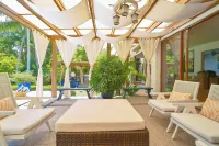 Beach Villa in El Portillo Sleeps 12 Hotels in El Limon