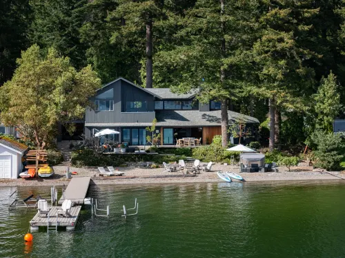 Lake Whatcom Beachfront Villa