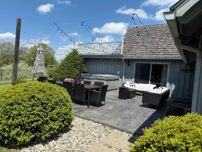 Secluded Lakefront Chalet Hotels near Napoleon Township Park