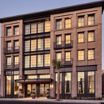 The Loutrel Hotels near Dock Street Theater