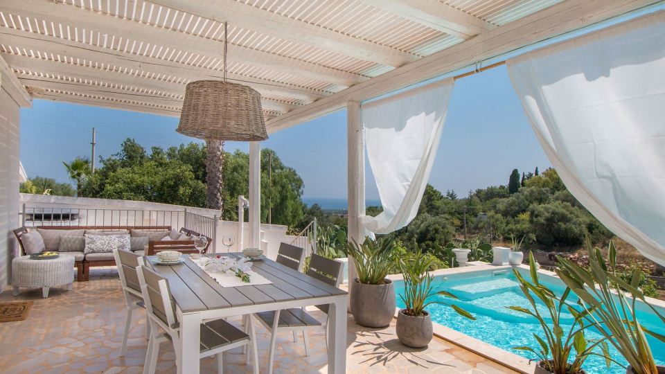 TD Casa Fusella with Panoramic Pool and Sea View