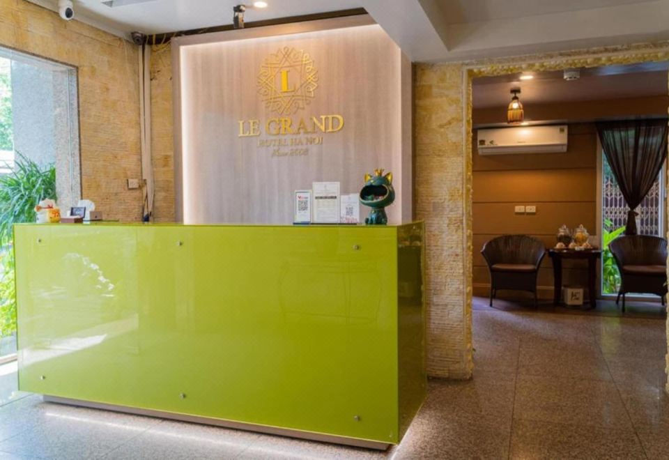 르 그랜드 하노이 호텔 로비