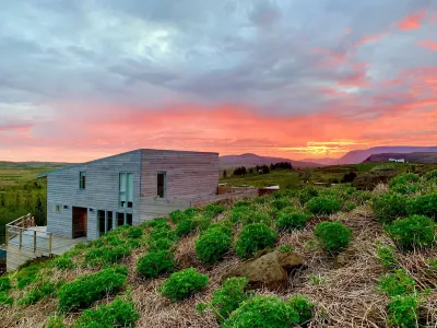 Designers Villa Near Alafoss Waterfall Hotel a Mosfellsbær