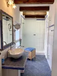 Villa Rosengarten - Holiday apartment with sea view in the old town of Sassnitz - 陽台