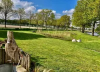 Tent Lodge with Sanitary Facilities at the Bedafse Bergen - Campsite Hotels near Woonboulevard Oss