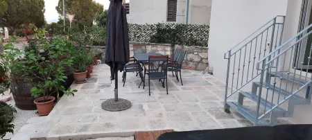 Stone House with Whirlpool in the Countryside, Near the Sea