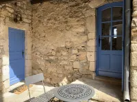 THE BLUE HOUSE NEAR THE ARDÈCHE GORGES