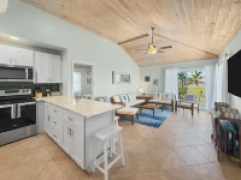 Golf Cart Included, Andros Villa, Treasure Cay, Bahamas, 100 yards from beach