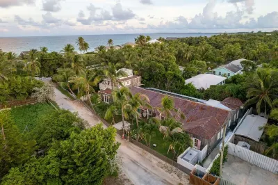 Newly Renovated Retro Designer Bungalow 200' from Beach w/ VW Bus Grill & Pool Hotels near Harbour Island