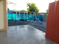 Family villa 1 w/WIFI & parking, 5 min away to the beach