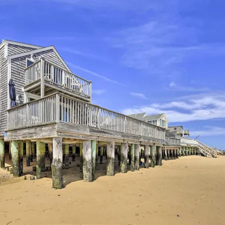 Harbor Views + Private Deck: Waterfront P-Town Apt