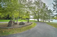 Spacious Lakefront Home w/ Patio & Boat Dock! - WiFi