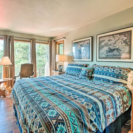 Hot Tub, Game Room: Spacious Angel Fire Retreat!