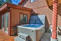 Angel Fire Mountain Cabin w/ Hot Tub & Sauna! - balcony